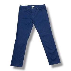Gerard Darel Women Navy Blue Straight Leg Denim Jeans Sz 44 US 12 34 x 29